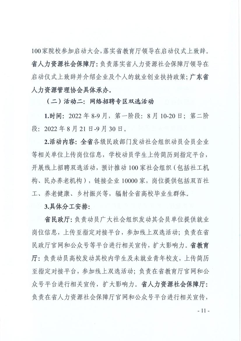 广东省民政厅 广东省教育厅 广东省人力资源和社会保障厅关于推动社会组织助力高校毕业生等群体就业工作的通知（粤民函〔2022〕334号） 0010.jpg